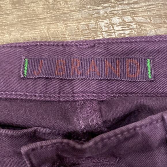 J BRAND Dark Purple Ankle Length Skinny Leg Jeans Size 27 - Picture 7 of 9